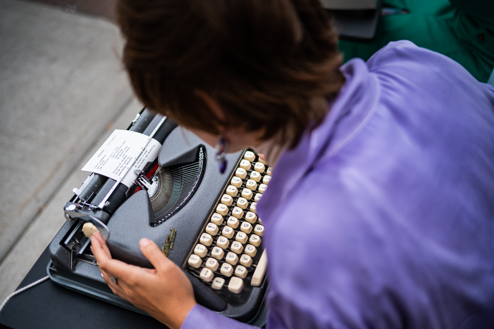 Meet Chicago's Typewriter Poets Creating Verses To Go