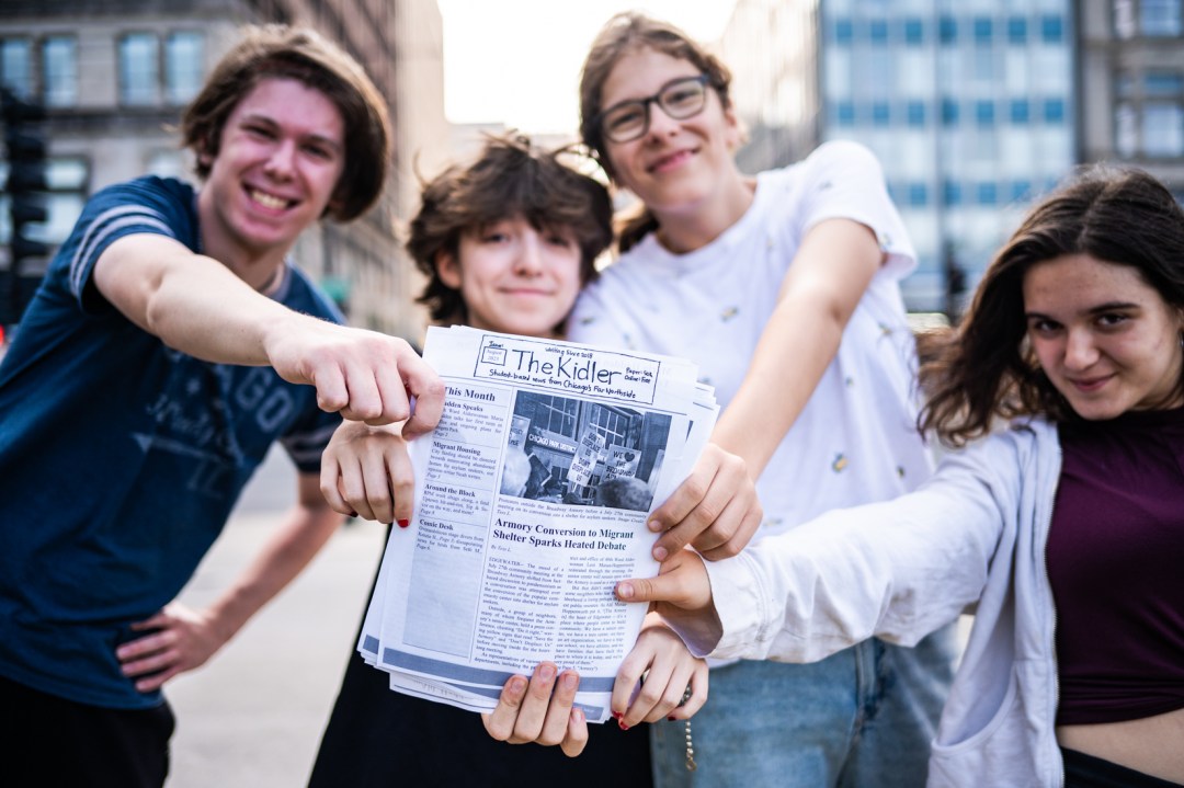 这些孩子们自己创办了一份报纸，并希望你能阅读更多的本地新闻