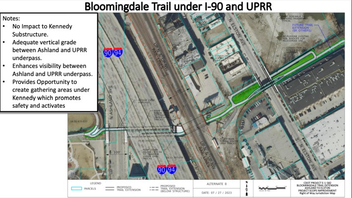 City Unveils Preliminary Plan For 606's Bloomingdale Trail Extension ...