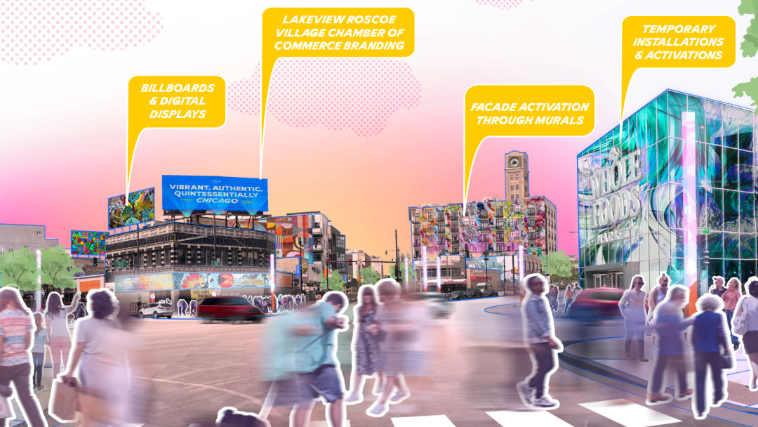 新的Lakeview总体规划要求扩宽人行道，增加更安全的过街设施和更多的公共艺术品。